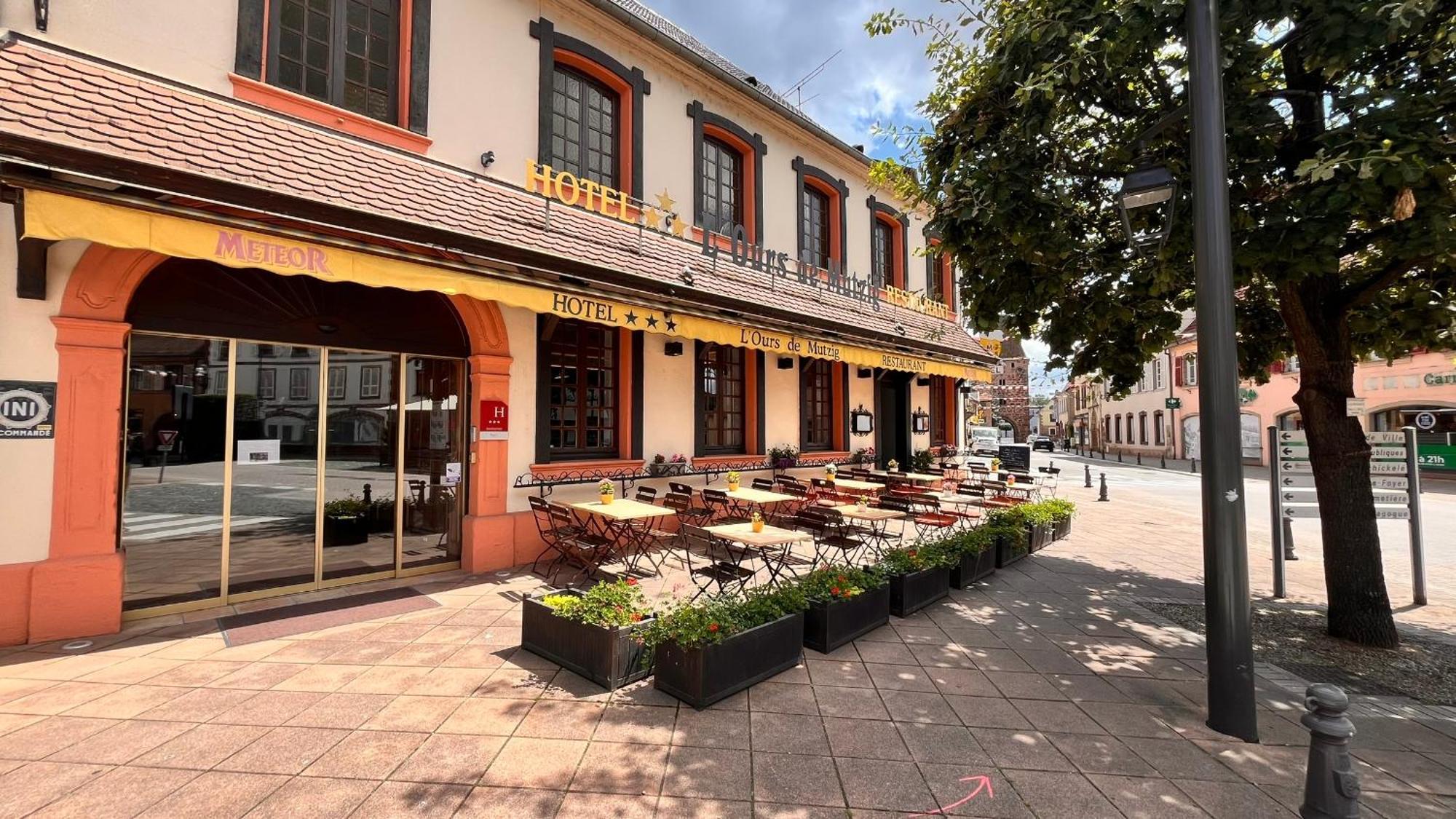 Hotel L'Ours De Mutzig Zewnętrze zdjęcie
