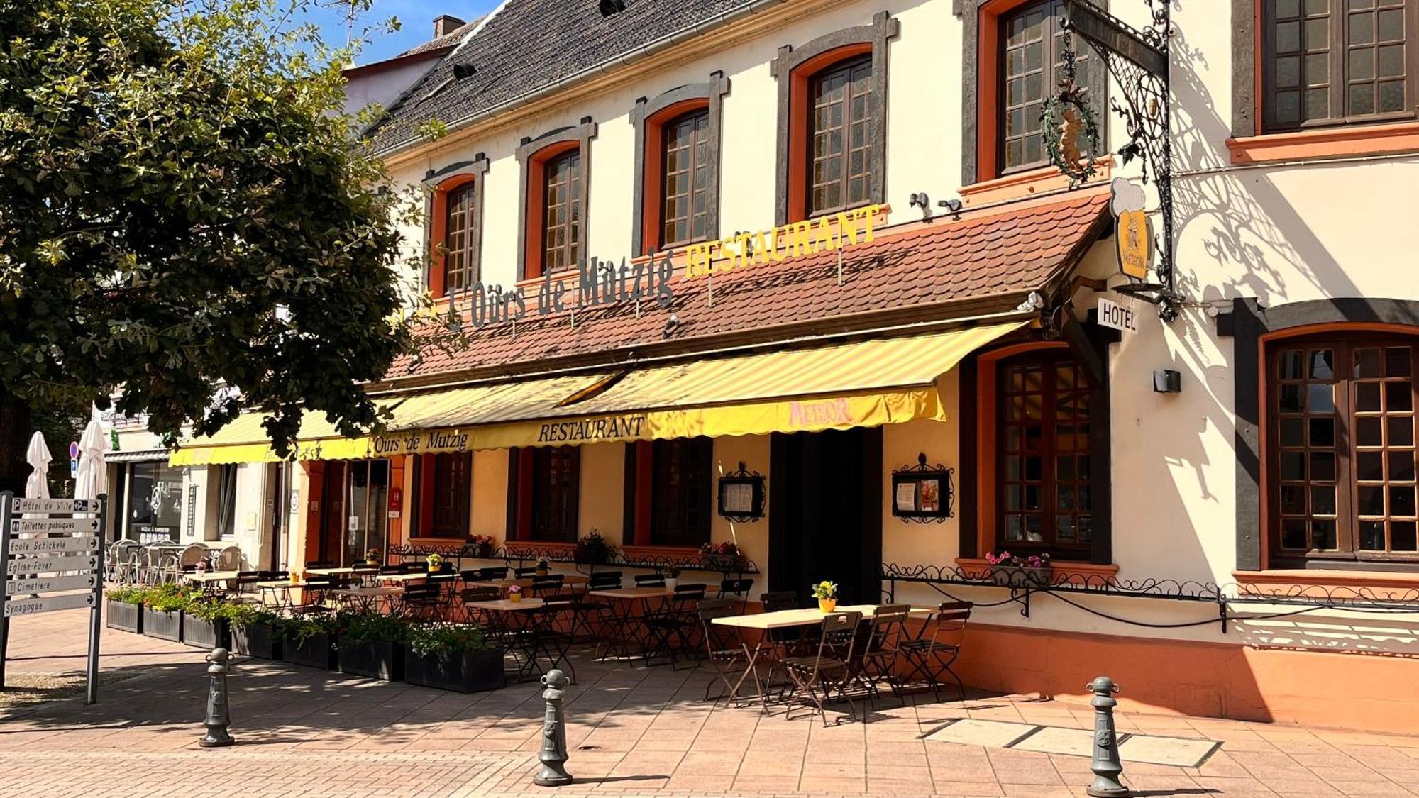 Hotel L'Ours De Mutzig Zewnętrze zdjęcie