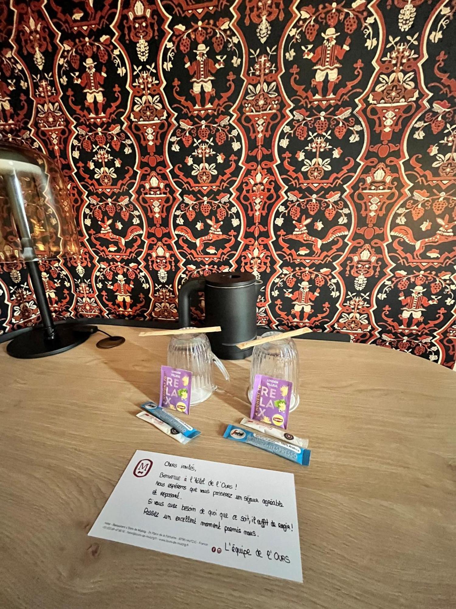 Hotel L'Ours De Mutzig Zewnętrze zdjęcie